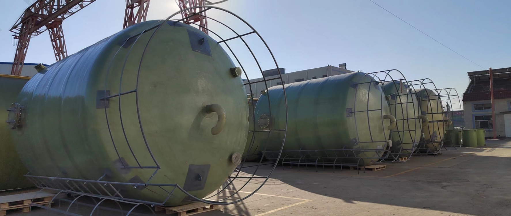 玻璃鋼臥式儲罐的特點